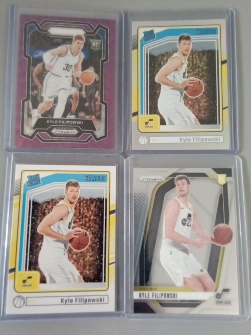 Kyle Filipowski Basketball Trading Card Lot.